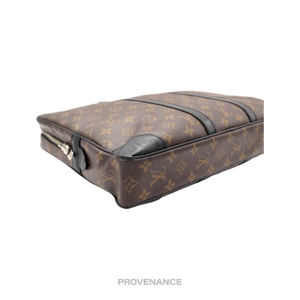 🔴 Louis Vuitton PDV Briefcase Bag - Monogram Macassar - Picture 7 of 16